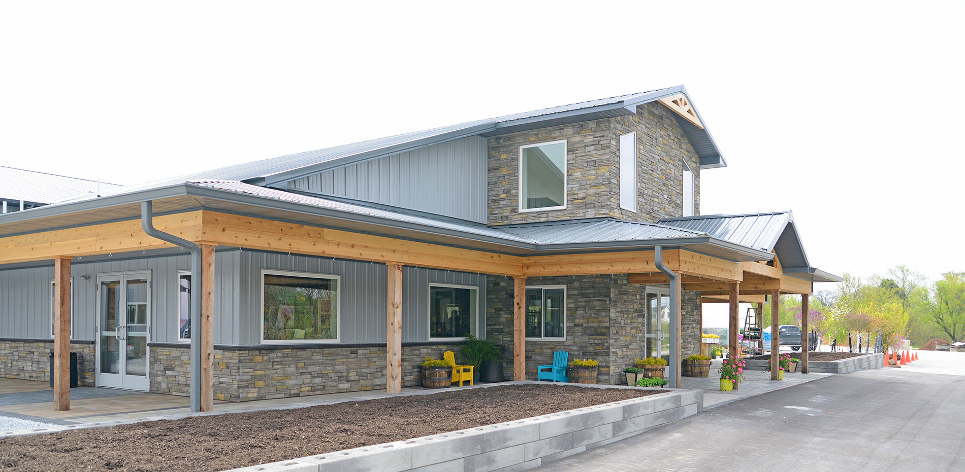 Pole Barn Commercial Retail Building